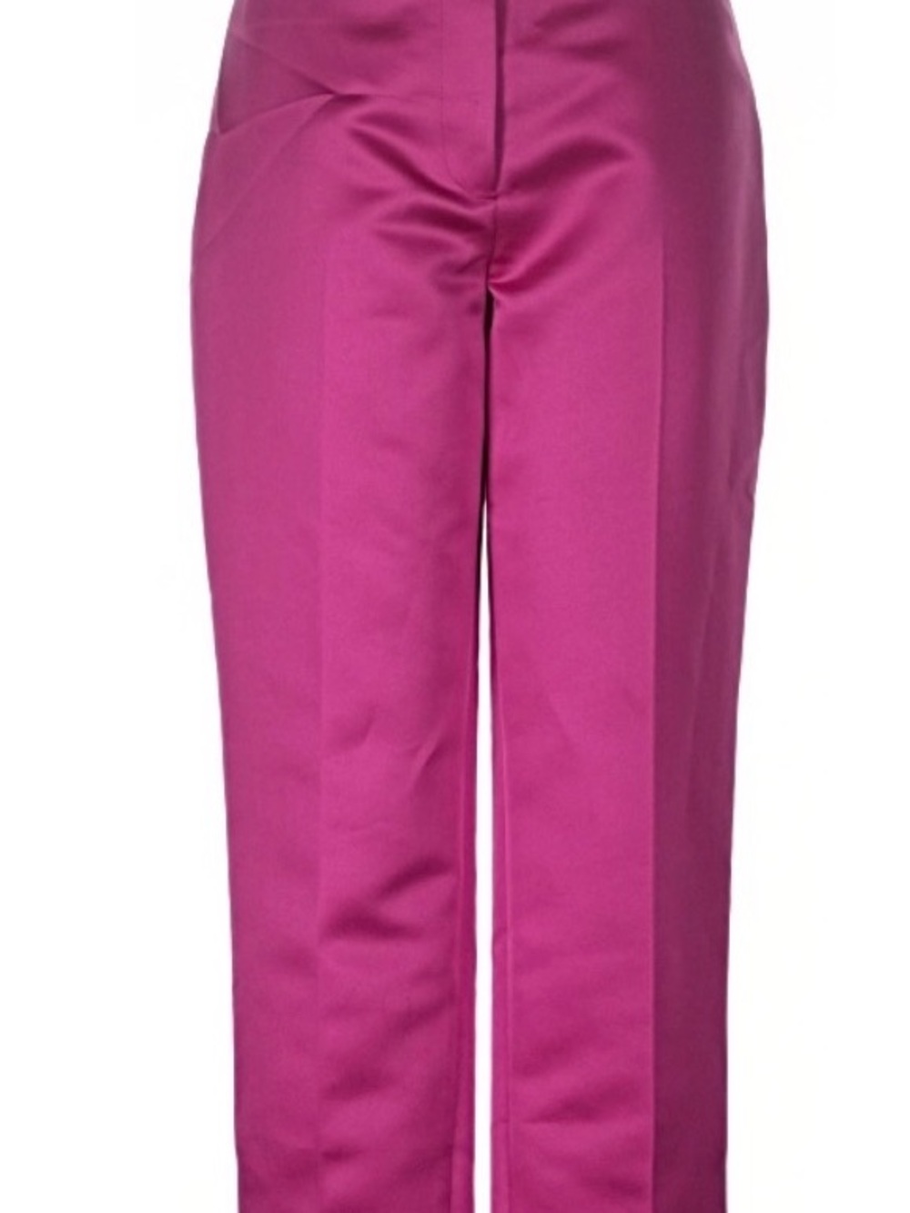 Milly of New York Straight-Leg Trousers in Fuchsia